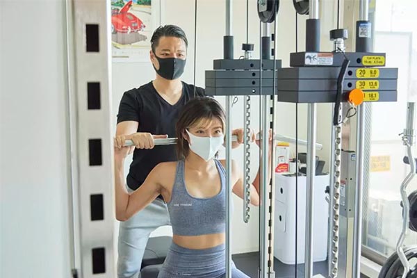 パーソナルトレーナーのセッション場として利用OK!!