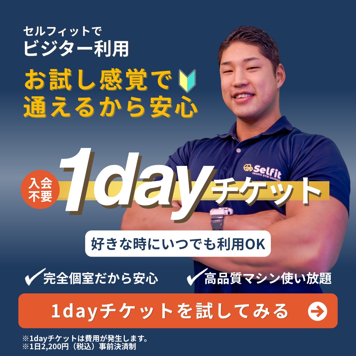 1dayチケットを試してみる